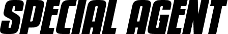 Special Agent Expanded Italic