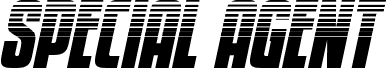 Special Agent Halftone Italic