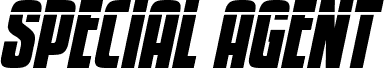Special Agent Laser Italic