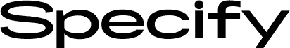 Specify PERSONAL Extraexpanded Bold