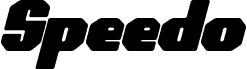 Speedo 字体