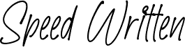 SpeedWritten