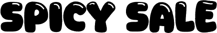 Spicy Sale font