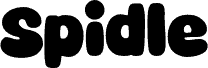 Spidle шрифт