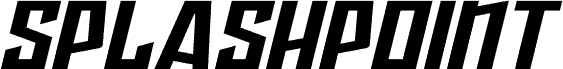 Ukážka písma Splashpoint Expanded Italic