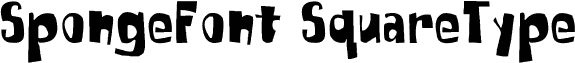 SpongeFont SquareType