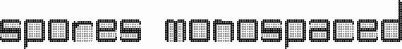 spores monospaced Regular
