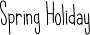Spring Holiday