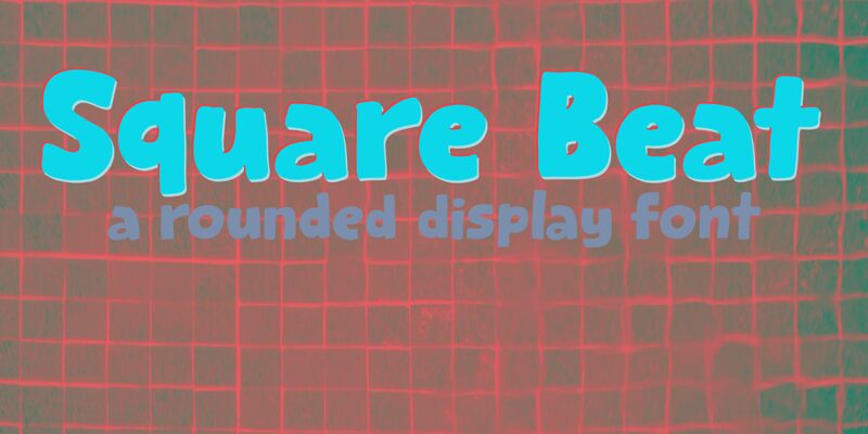 Square Beat Schriftart