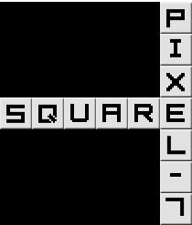 Square Pixel7 Czcionka