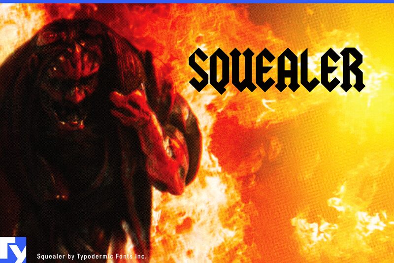 Squealer Czcionka