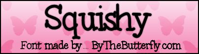 Squishy Schriftart