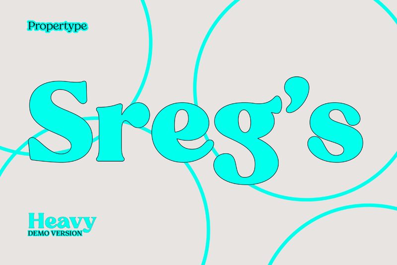 Sregs Serif Display Czcionka