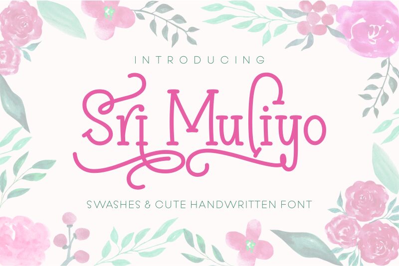 Sri Muliyo Czcionka