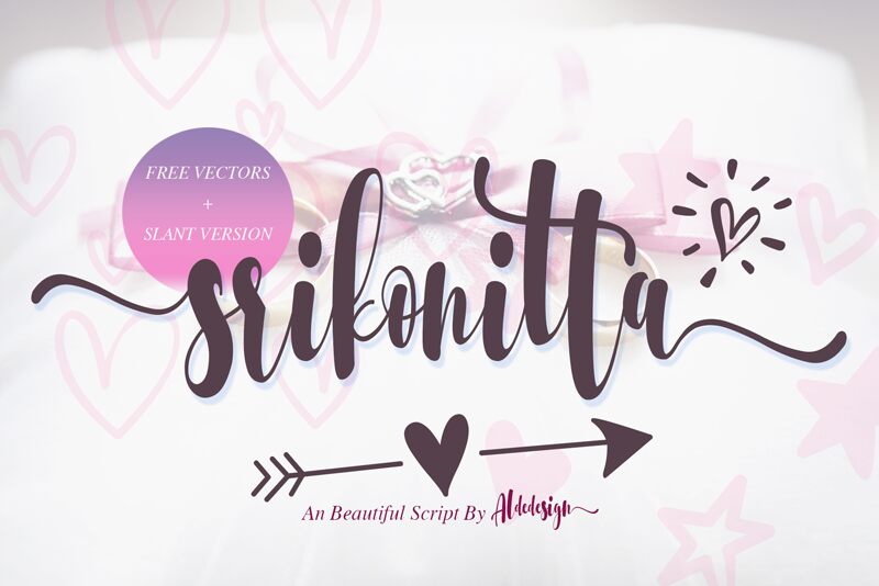 Srikonitta Script Schriftart