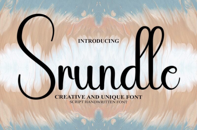 Srundle 字体
