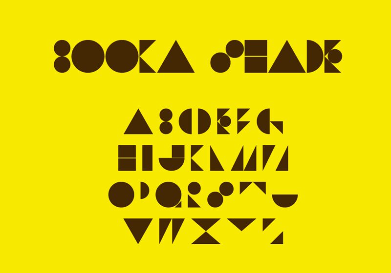 St Bookashade Czcionka