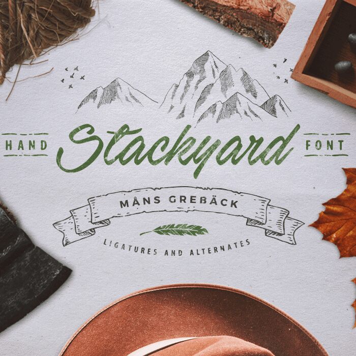 Stackyard Schriftart