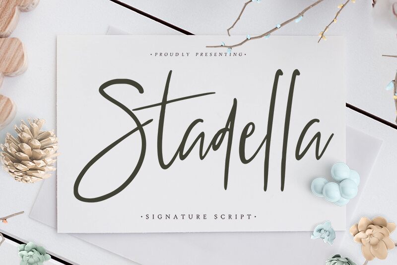 Stadella Czcionka