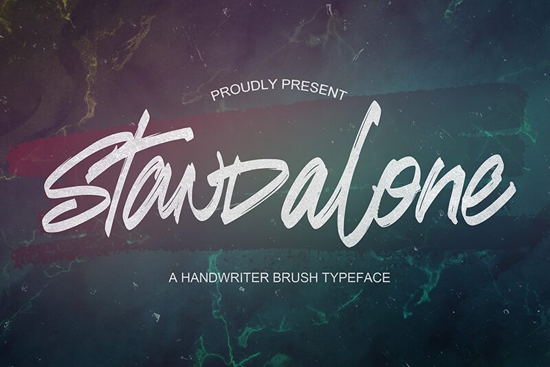 Stand Alone Schriftart