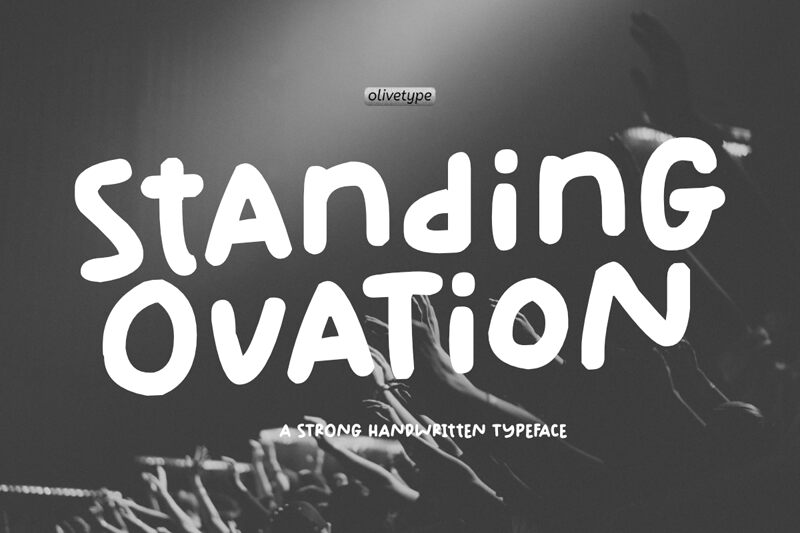 Standing Ovation Schriftart
