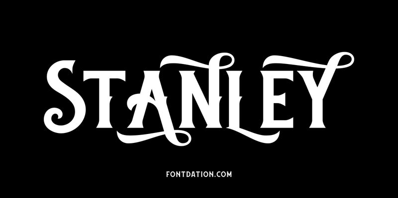 Stanley Schriftart