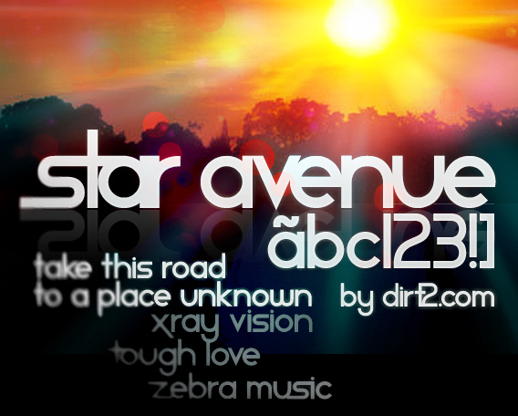 Star Avenue Schriftart