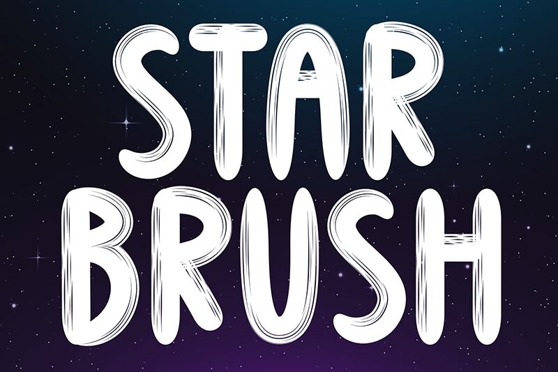 Star Brush الخط 