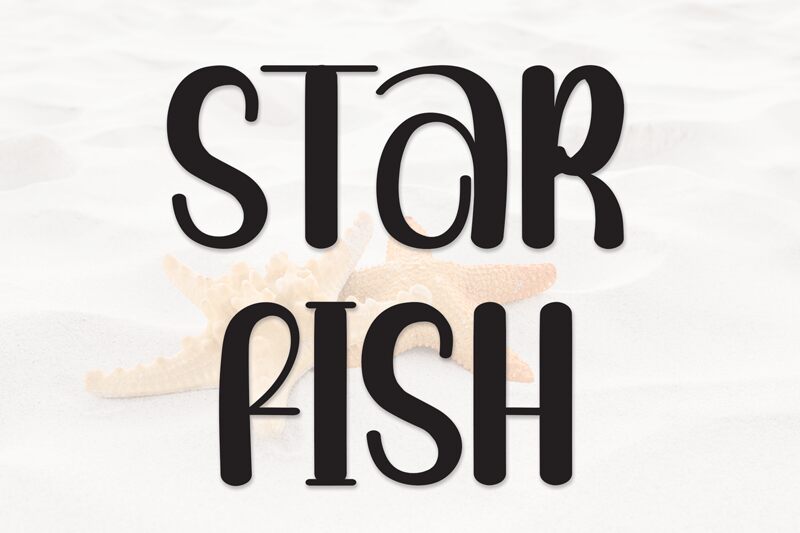 Star Fish الخط 