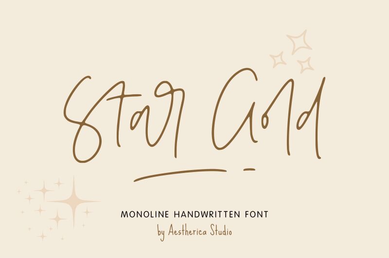 Star Gold الخط 