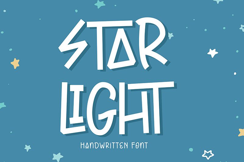 Star Light Schriftart