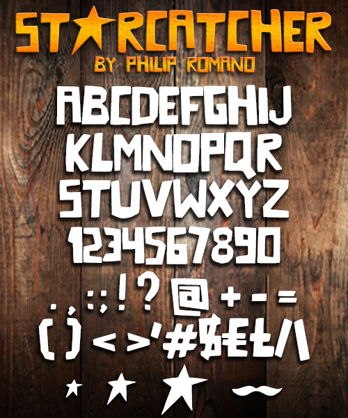 Starcatcher Czcionka