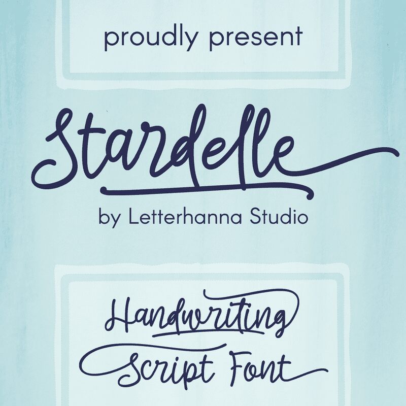 Stardelle Schriftart