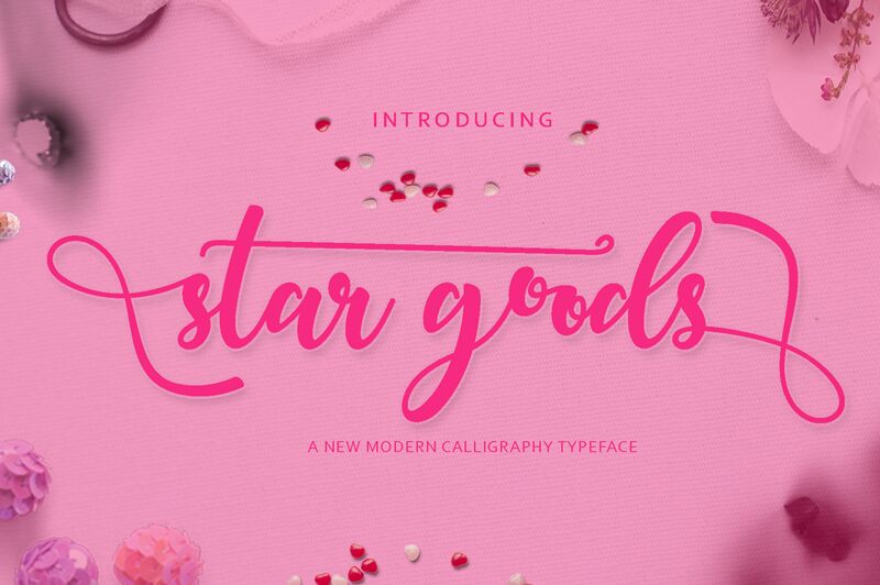 star goods Czcionka