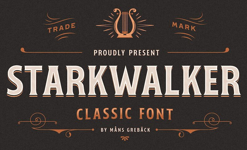 Starkwalker Czcionka