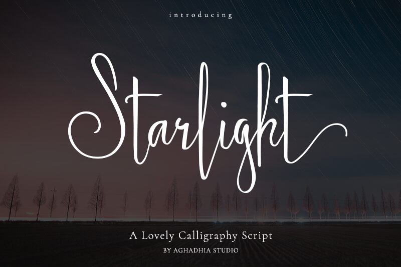 Starlight Schriftart