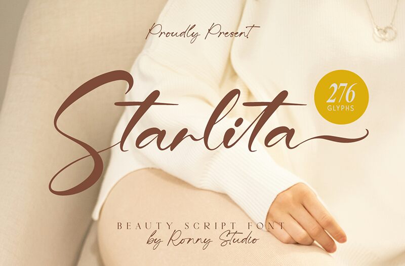 Starlita الخط