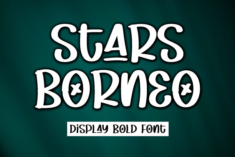 Stars Borneo Шрифт