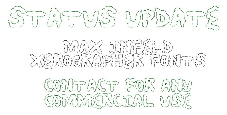 StatusUpdate Druh písma