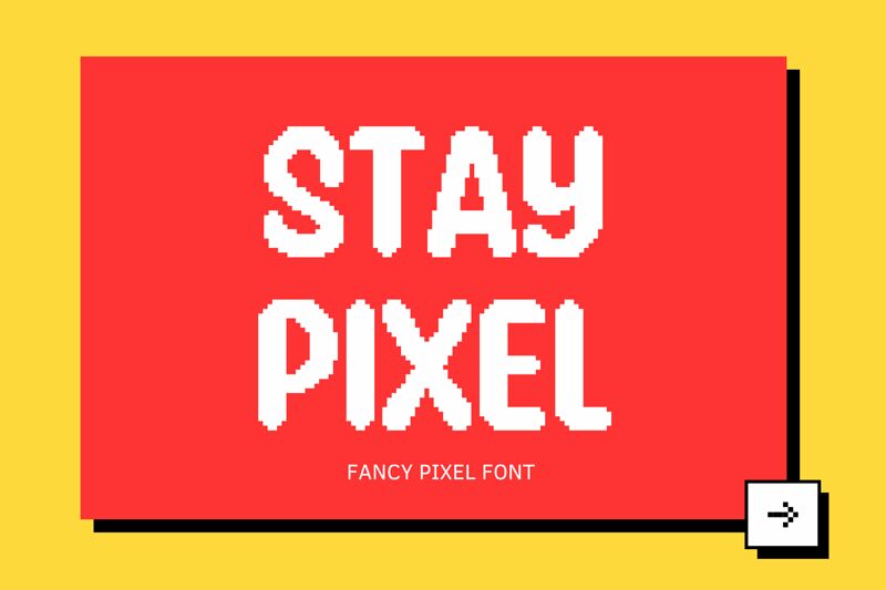 Stay Pixel Czcionka