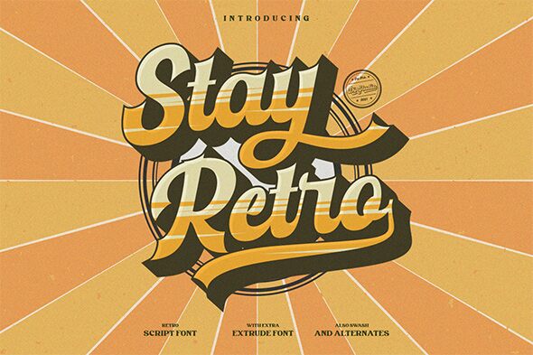 Stay Retro Carattere