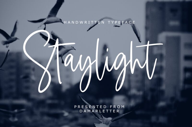 Staylight Schriftart