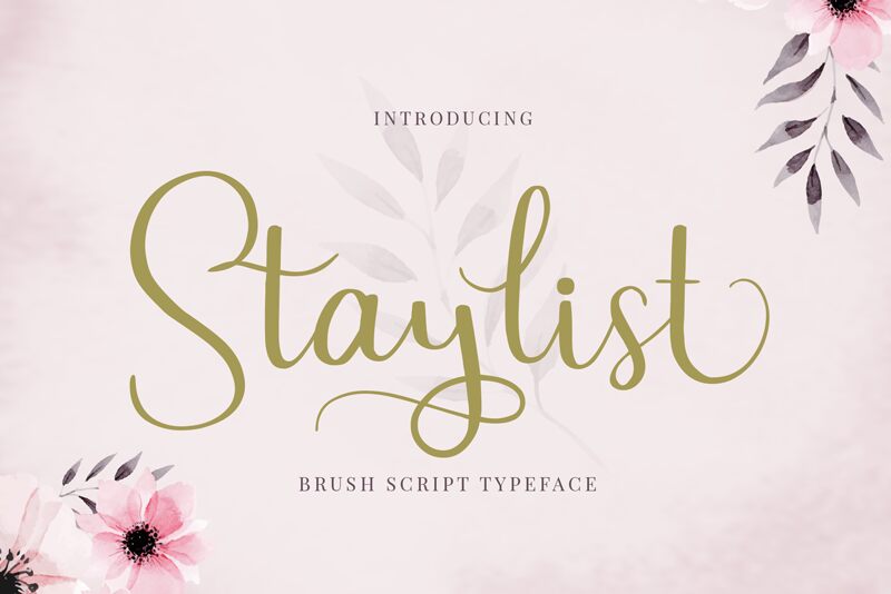 Staylist Schriftart