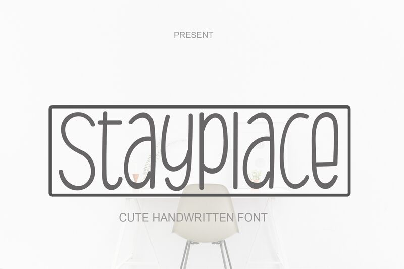 Stayplace 字体