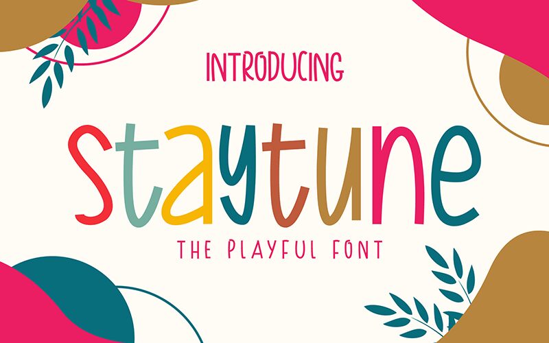 Staytune Schriftart