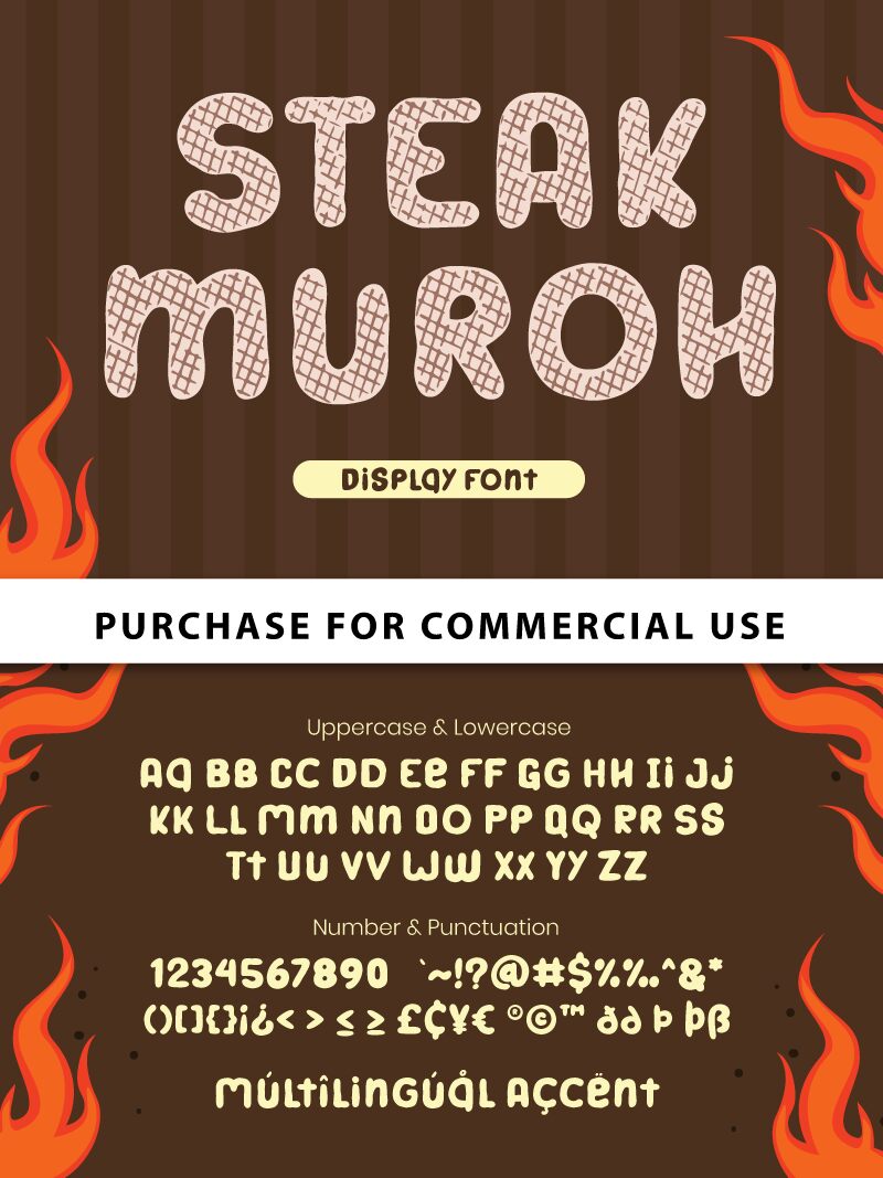 Steak Muroh Czcionka