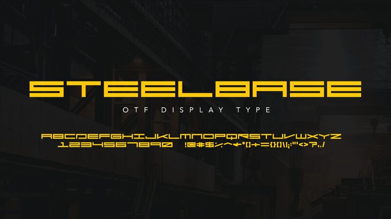 Steelbase Czcionka