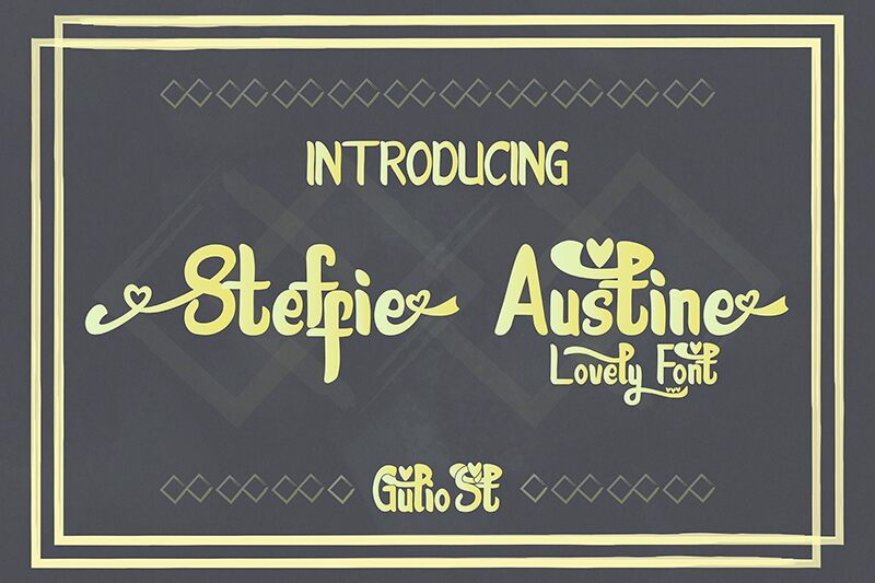 Steffie Austin Schriftart
