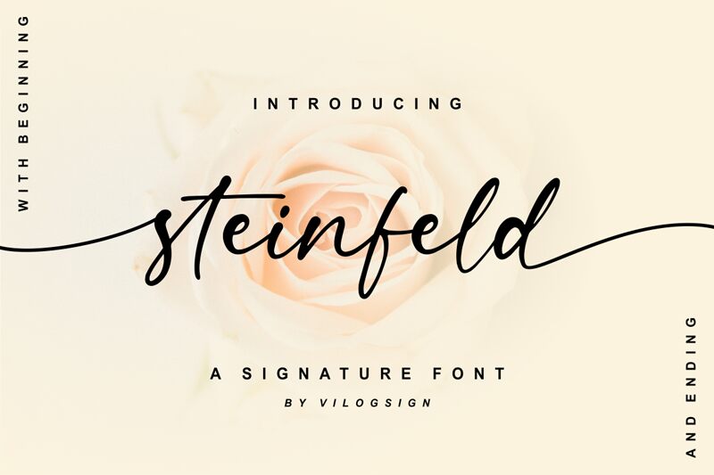 Steinfeld Schriftart
