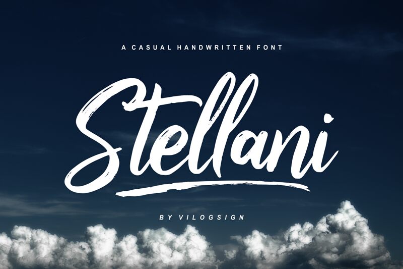 Stellani Schriftart